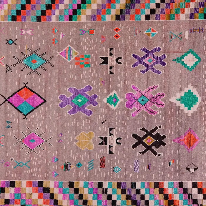 Vintage Berber Carpet