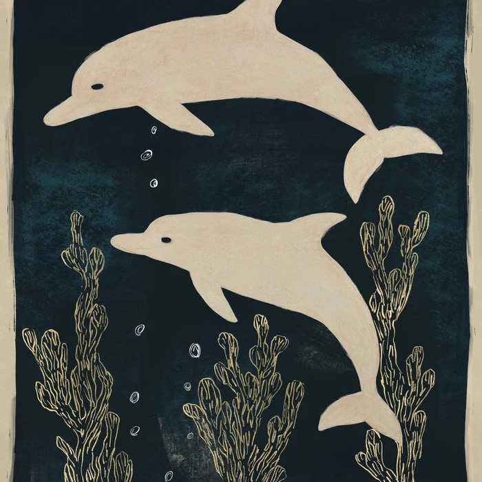 Two Dolphins