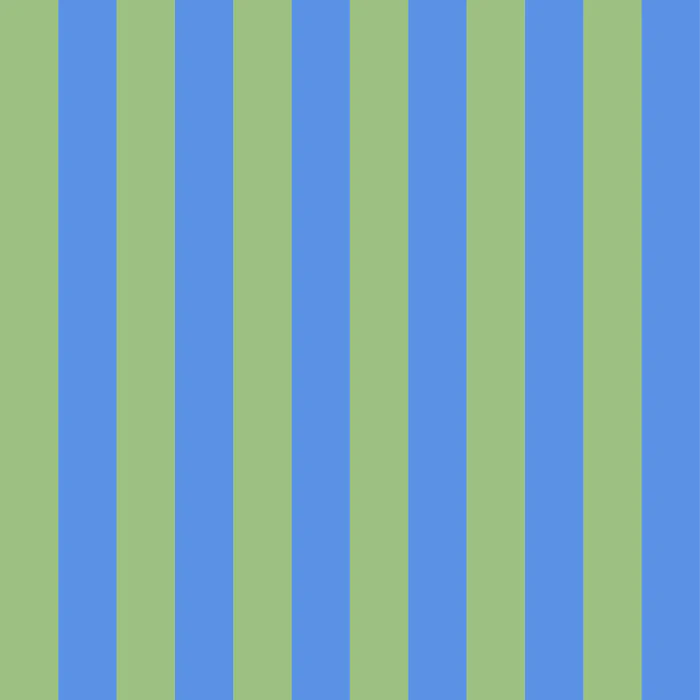 Retro Blue and Sage Green Stripes