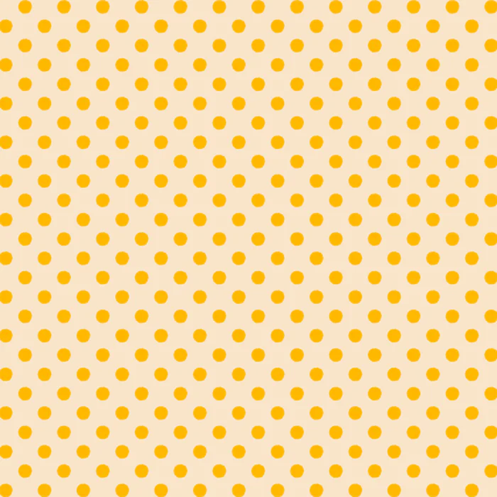 Polka Dot Painted Pattern in Yellow