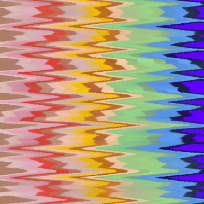Rainbow Zigzag