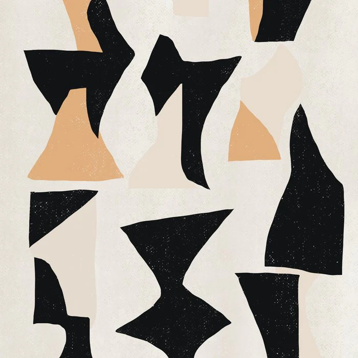 Geometric Shapes Collage