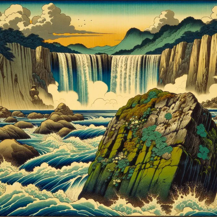 Visiting Hanoaken Falls