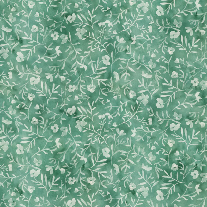 Dreamy Green Florals