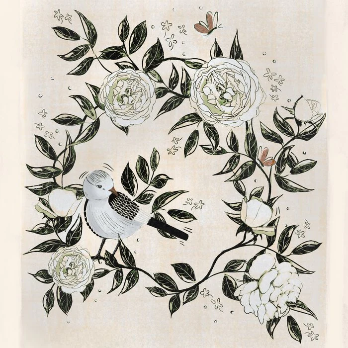 Green Tea Cabbage Rose