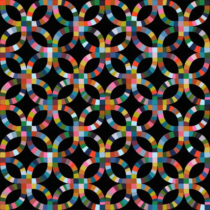 Double Wedding Rings Quilt