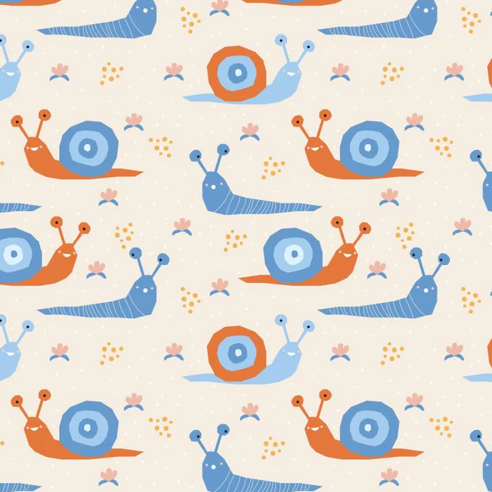 Cute Slugs pattern