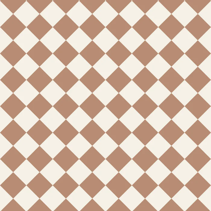Italian Clay Checkered Pattern