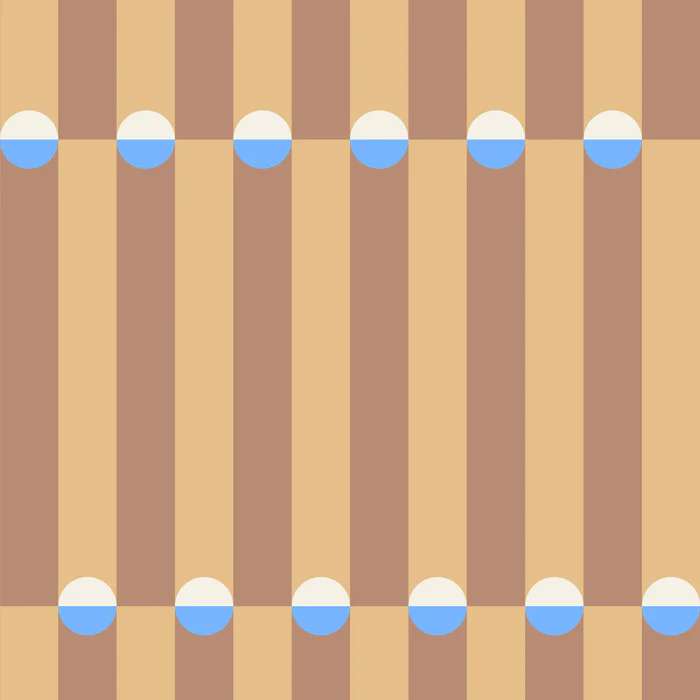 Retro Geometric Optical Illusion