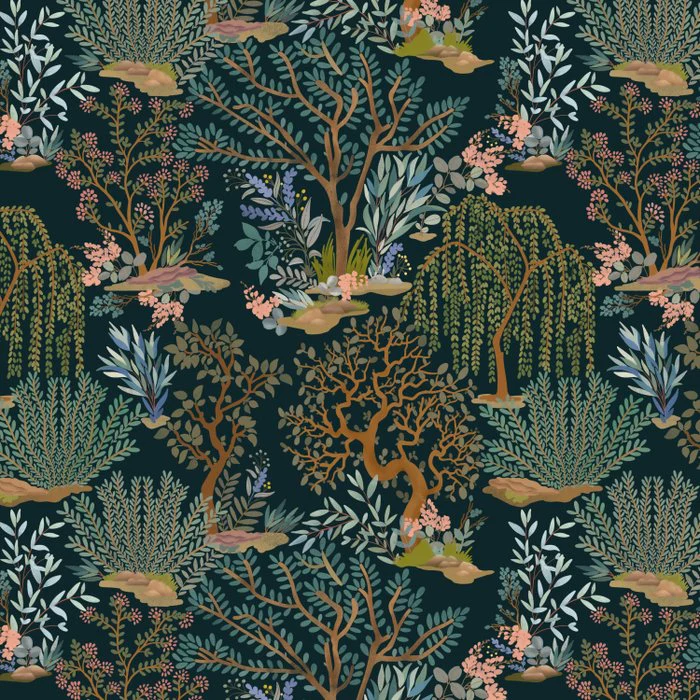 Midnight Garden Wonderland