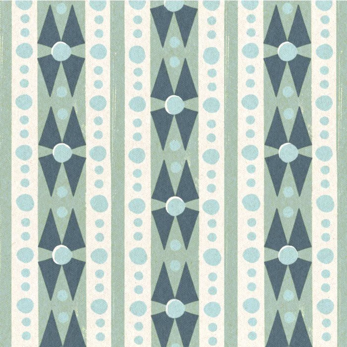 Tied up in blue hues