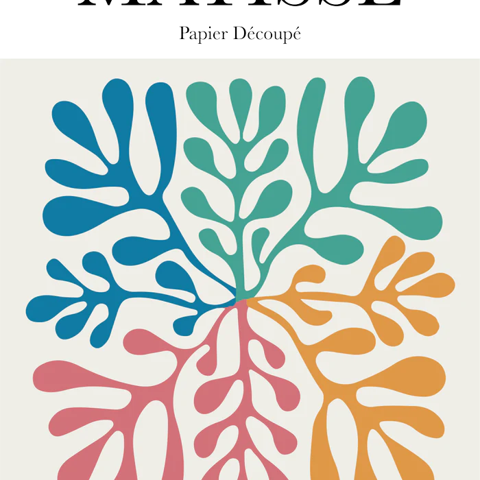 Papier Decoupe by Henri Matisse - Artwork Design
